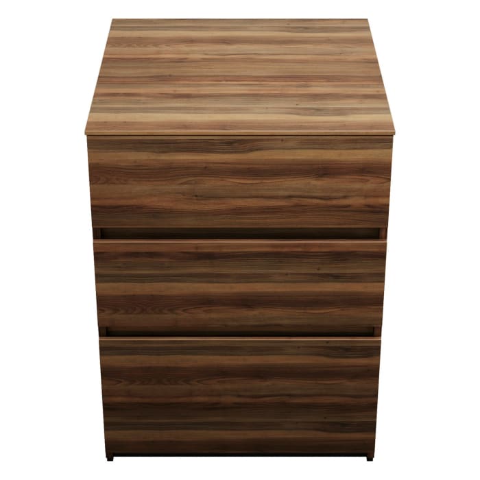 burgbad Lin20 Unterschrank 60 cm, 1 Auszug, 2 Schubladen