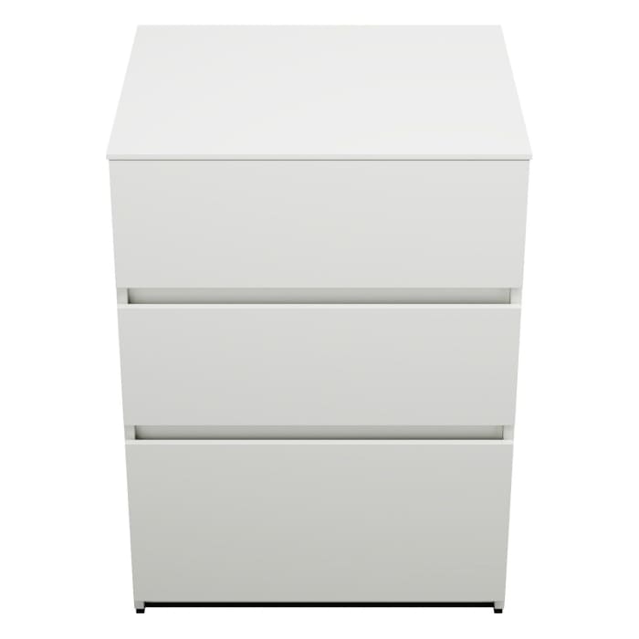 burgbad Lin20 Unterschrank 60 cm, 1 Auszug, 2 Schubladen