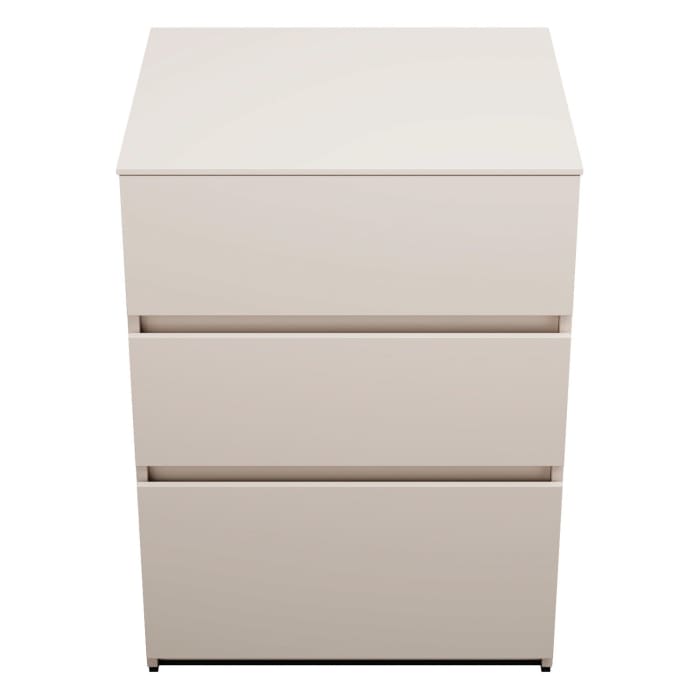 burgbad Lin20 Unterschrank 60 cm, 1 Auszug, 2 Schubladen