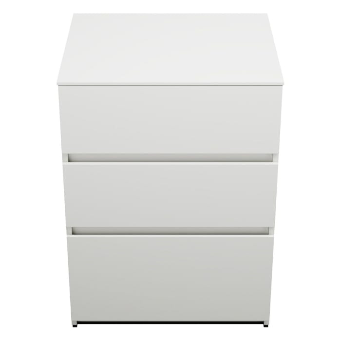 burgbad Lin20 Unterschrank 60 cm, 1 Auszug, 2 Schubladen