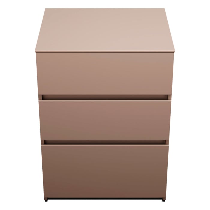 burgbad Lin20 Unterschrank 60 cm, 1 Auszug, 2 Schubladen