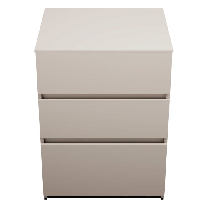 burgbad Lin20 Unterschrank 60 cm, 1 Auszug, 2 Schubladen