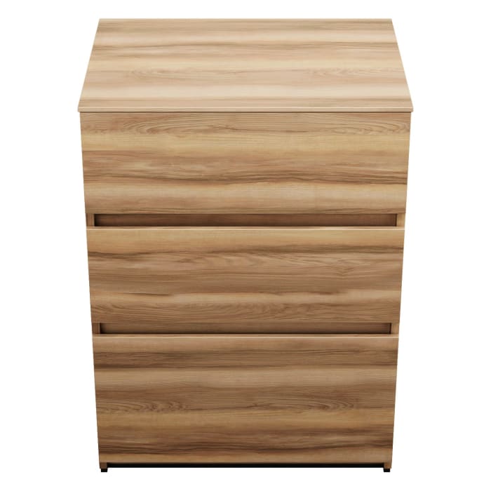 burgbad Lin20 Unterschrank 60 cm, 1 Auszug, 2 Schubladen