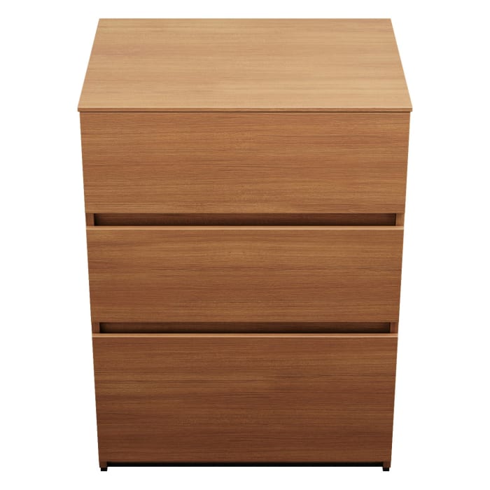 burgbad Lin20 Unterschrank 60 cm, 1 Auszug, 2 Schubladen