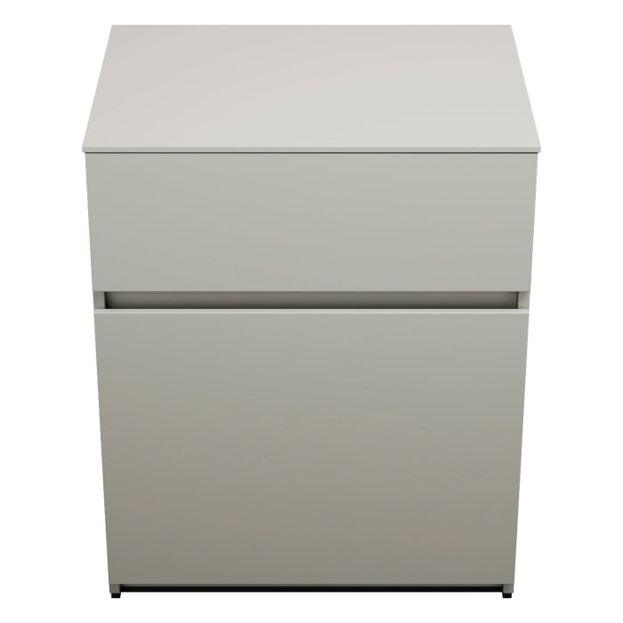 burgbad Lin20 Unterschrank 60 cm, 1 Auszug, 1 Schublade