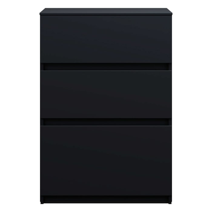 burgbad Lin20 Unterschrank 60 cm, 1 Auszug, 2 Schubladen