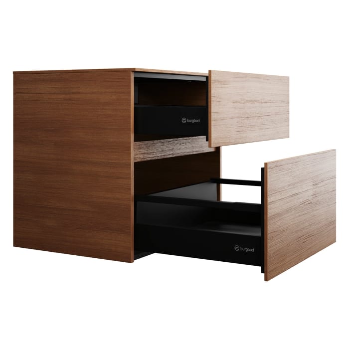 burgbad Lin20 Unterschrank 60 cm, 1 Auszug, 1 Schublade