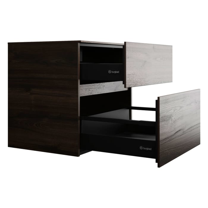 burgbad Lin20 Unterschrank 60 cm, 1 Auszug, 1 Schublade