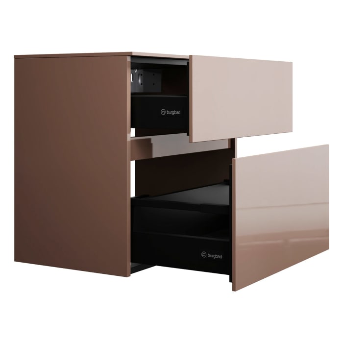 burgbad Lin20 Unterschrank 60 cm, 1 Auszug, 1 Schublade