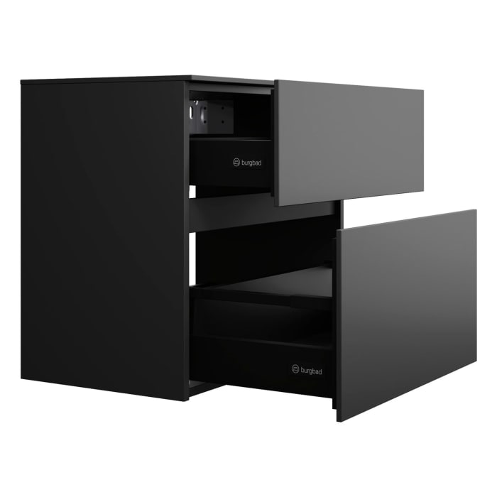 burgbad Lin20 Unterschrank 60 cm, 1 Auszug, 1 Schublade