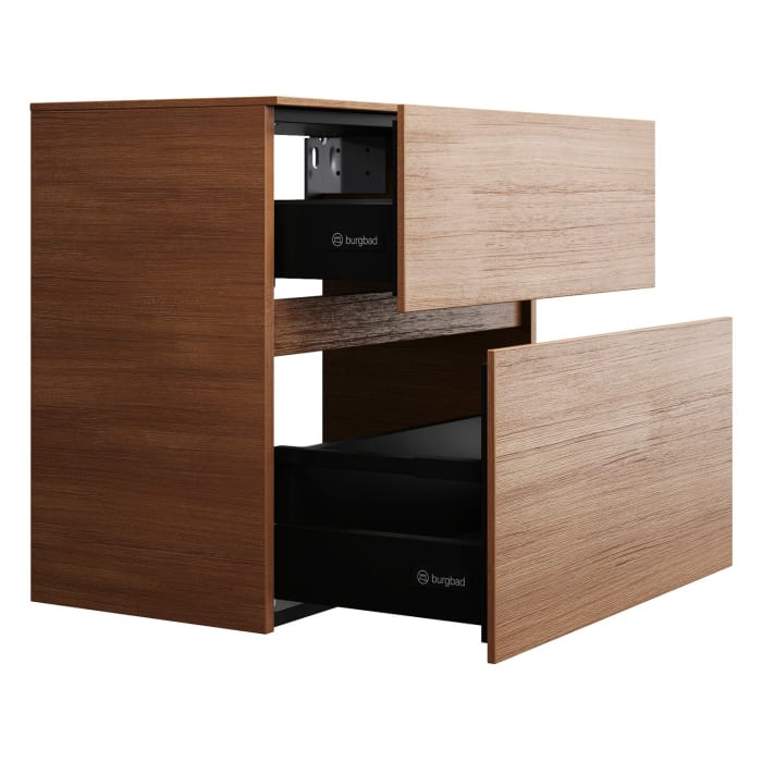 burgbad Lin20 Unterschrank 60 cm, 1 Auszug, 1 Schublade