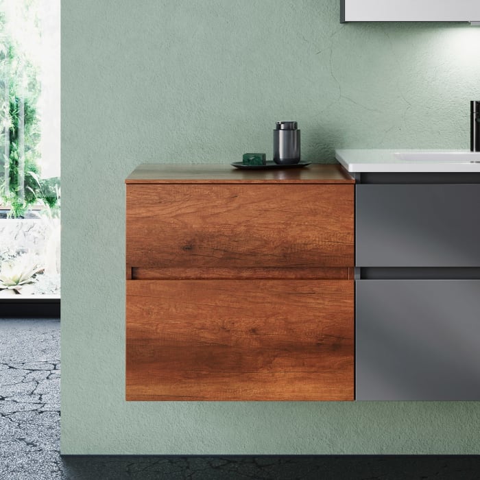 burgbad Lin20 Unterschrank 60 cm, 1 Auszug, 1 Schublade