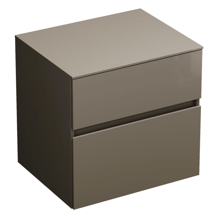 burgbad Lin20 Unterschrank 60 cm, 1 Auszug, 1 Schublade