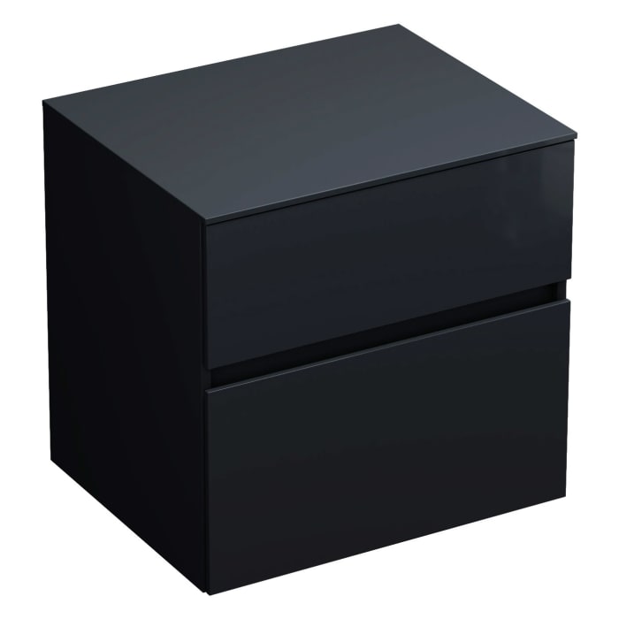 burgbad Lin20 Unterschrank 60 cm, 1 Auszug, 1 Schublade