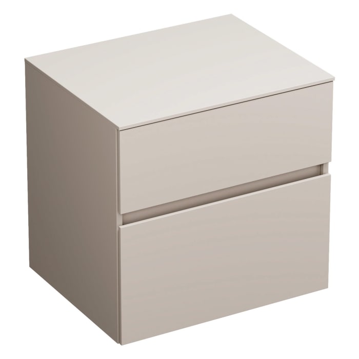 burgbad Lin20 Unterschrank 60 cm, 1 Auszug, 1 Schublade