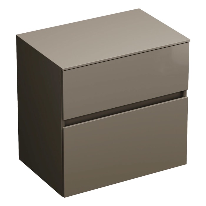 burgbad Lin20 Unterschrank 60 cm, 1 Auszug, 1 Schublade