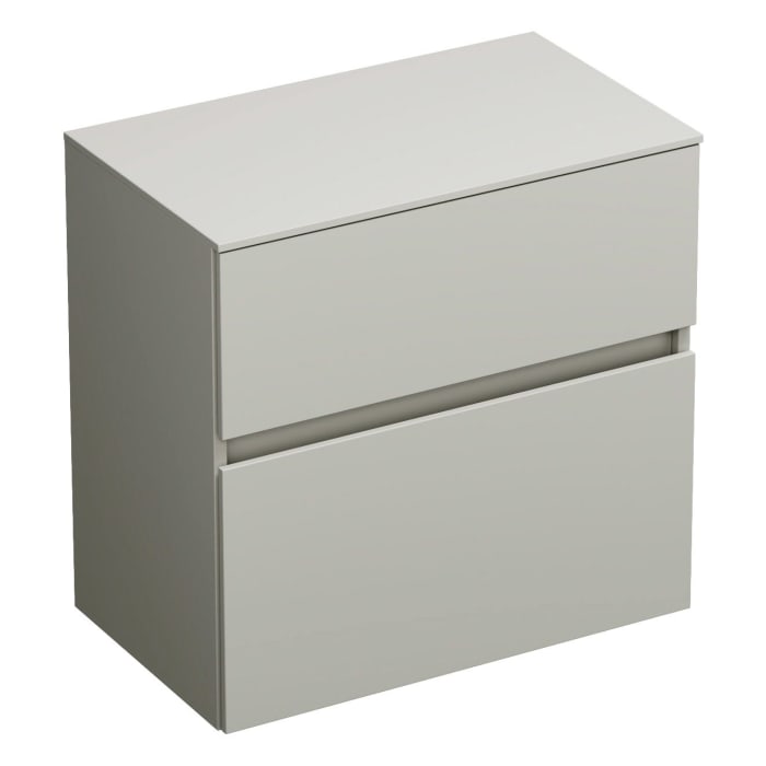 burgbad Lin20 Unterschrank 60 cm, 1 Auszug, 1 Schublade