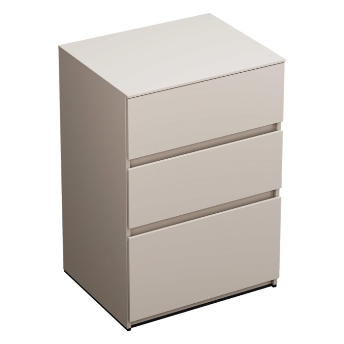 burgbad Lin20 Unterschrank 60 cm, 1 Auszug, 2 Schubladen