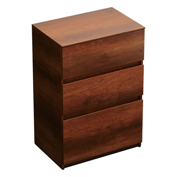 burgbad Lin20 Unterschrank 60 cm, 1 Auszug, 2 Schubladen