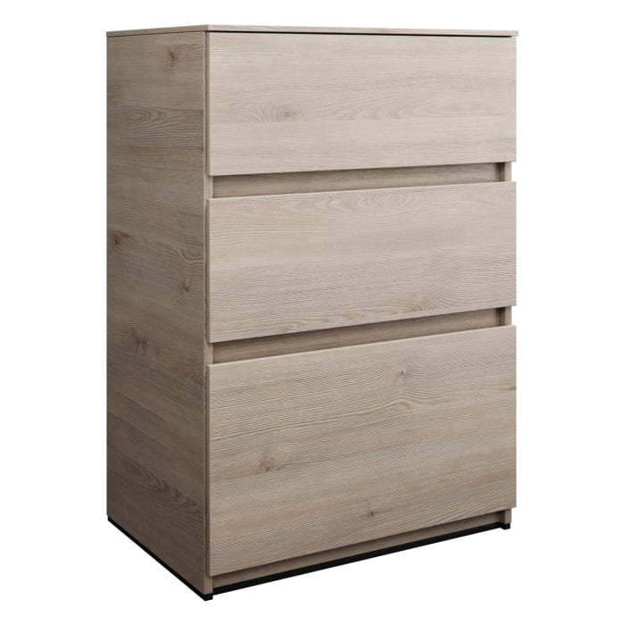 burgbad Lin20 Unterschrank 60 cm, 1 Auszug, 2 Schubladen