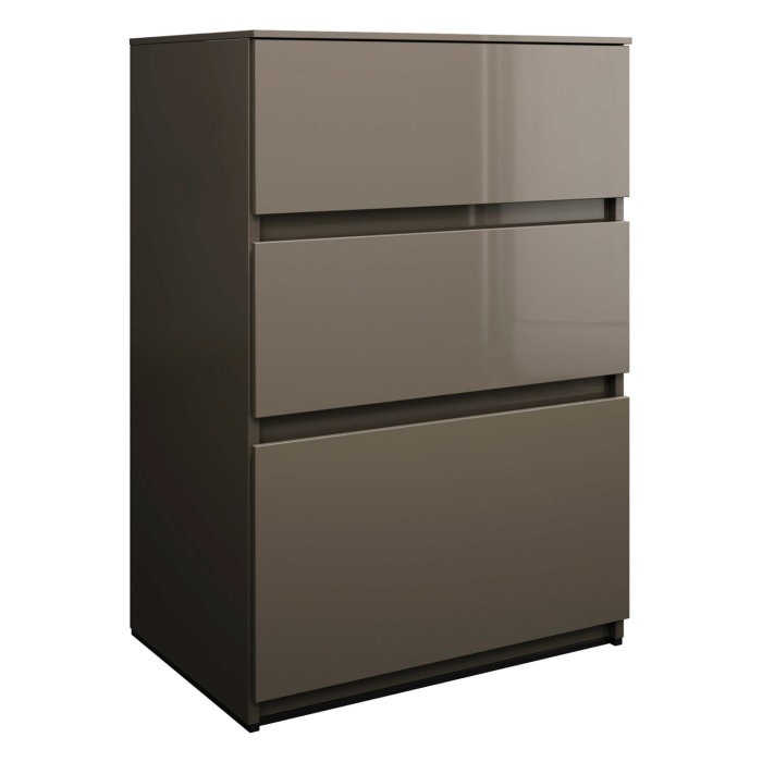 burgbad Lin20 Unterschrank 60 cm, 1 Auszug, 2 Schubladen