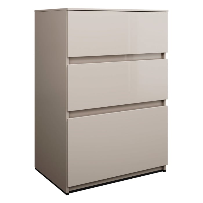 burgbad Lin20 Unterschrank 60 cm, 1 Auszug, 2 Schubladen