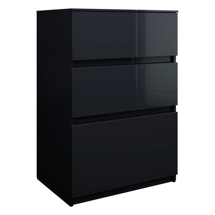 burgbad Lin20 Unterschrank 60 cm, 1 Auszug, 2 Schubladen