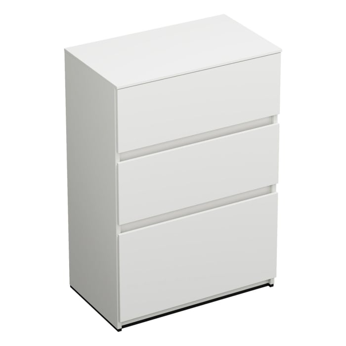 burgbad Lin20 Unterschrank 60 cm, 1 Auszug, 2 Schubladen