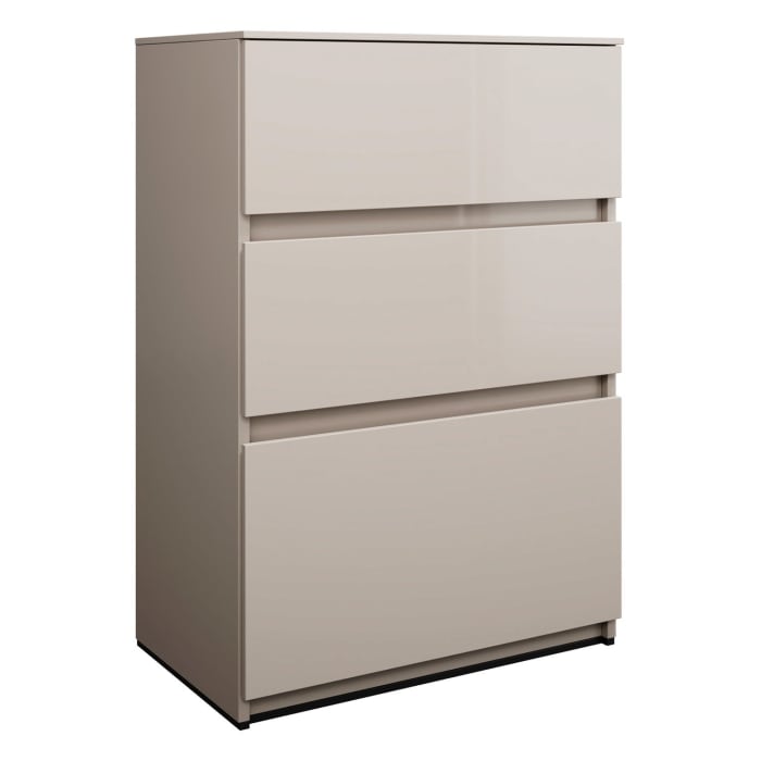 burgbad Lin20 Unterschrank 60 cm, 1 Auszug, 2 Schubladen