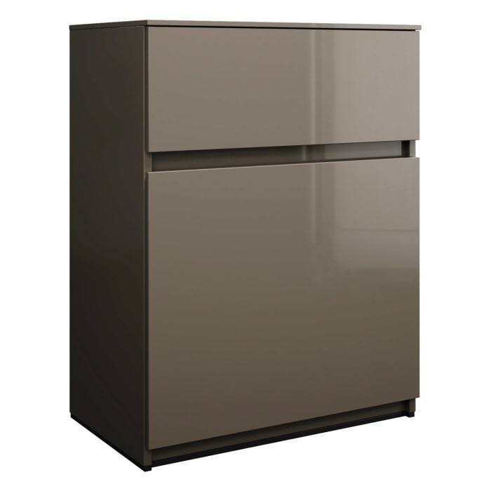 burgbad Lin20 Unterschrank 60 cm, 1 Auszug, 1 Schublade