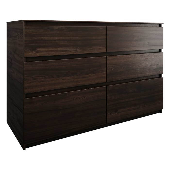 burgbad Lin20 Waschtischunterschrank mit Konsolenplatte 140 cm, 6 Auszüge, Beckenausschnitt links und rechts