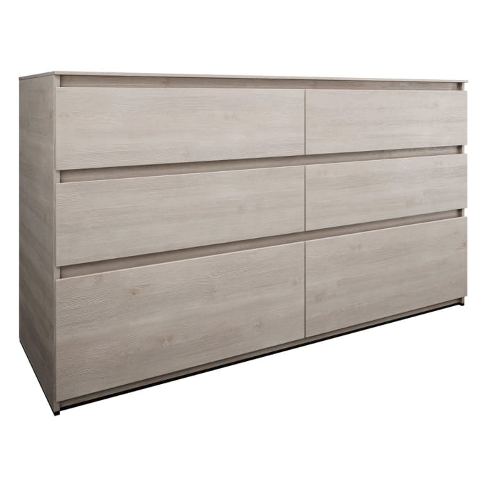 burgbad Lin20 Waschtischunterschrank mit Konsolenplatte 160 cm, 6 Auszüge, Beckenausschnitt links und rechts