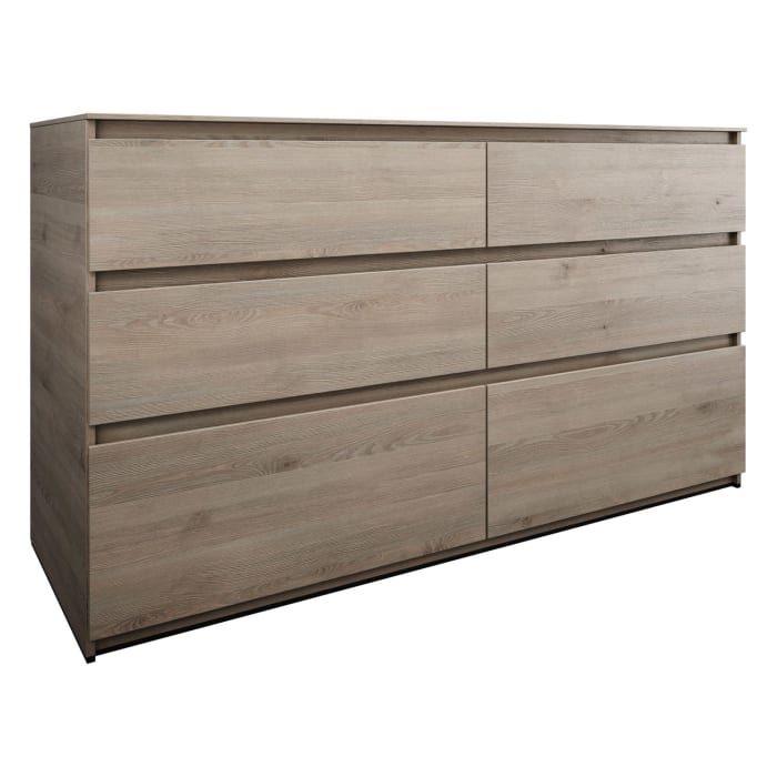 burgbad Lin20 Waschtischunterschrank mit Konsolenplatte 160 cm, 6 Auszüge, Beckenausschnitt links und rechts