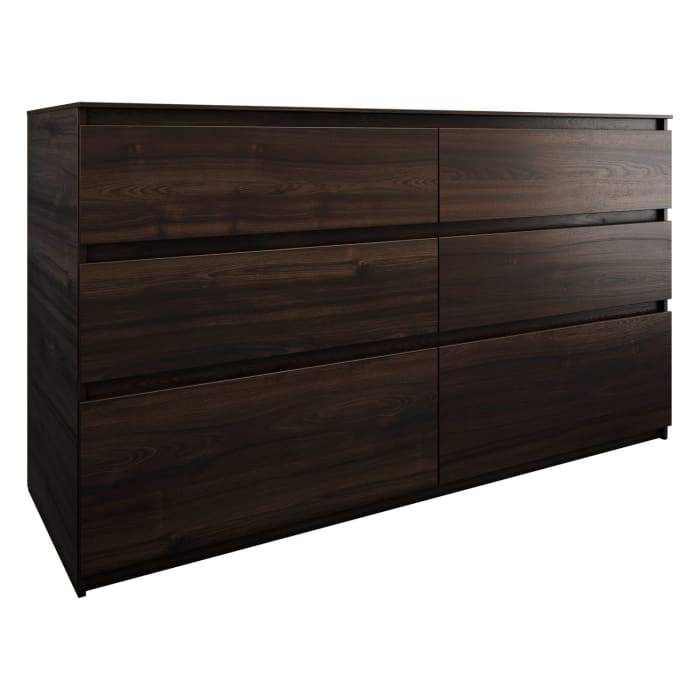 burgbad Lin20 Waschtischunterschrank mit Konsolenplatte 160 cm, 6 Auszüge, Beckenausschnitt links und rechts