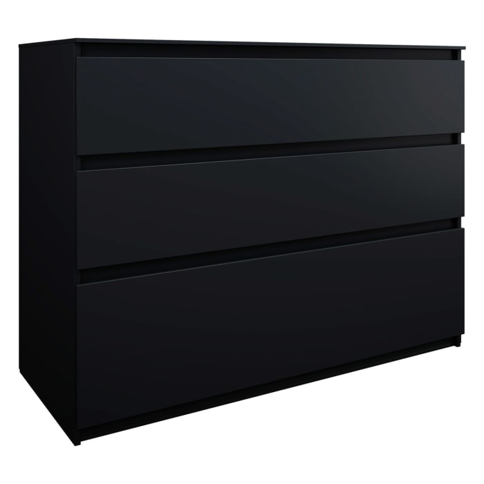 burgbad Lin20 Waschtischunterschrank mit Konsolenplatte 120 cm, 3 Auszüge, Beckenausschnitt mittig