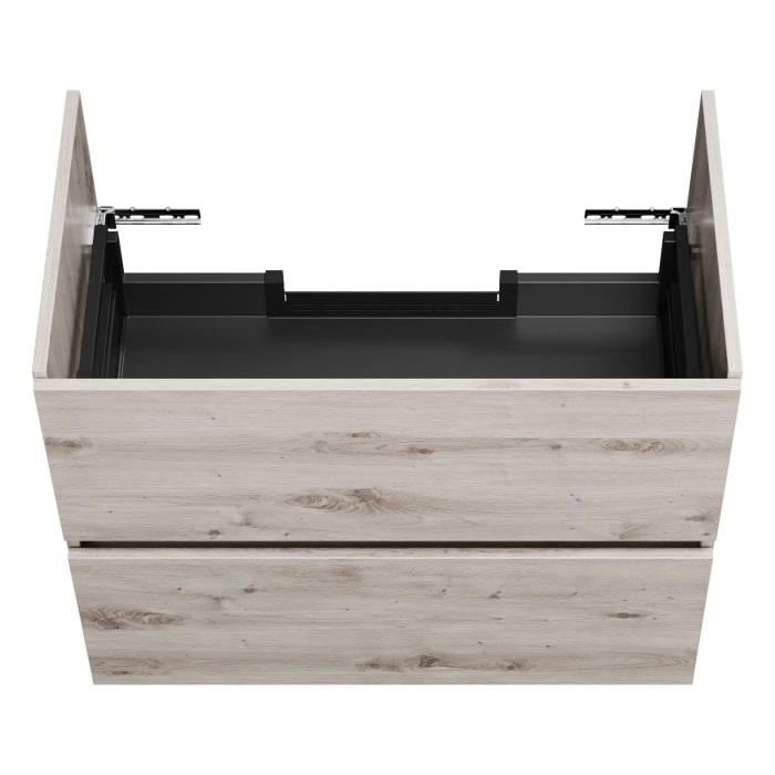 burgbad Liniq Badmöbel Set 80,5 cm mit LED-Spiegelschrank