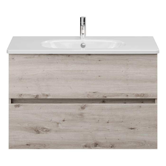 burgbad Liniq Waschtisch mit Unterschrank 100,5 cm