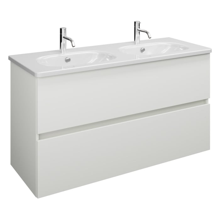 burgbad Liniq Waschtisch mit Unterschrank 120,5 cm