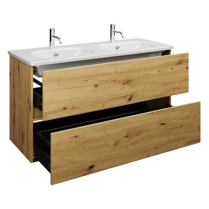 burgbad Liniq Waschtisch mit Unterschrank 120,5 cm