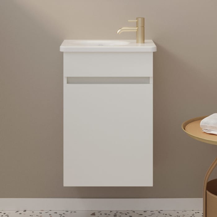 burgbad Liniq Waschtisch mit Unterschrank 45,5 cm