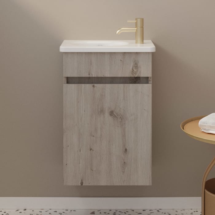 burgbad Liniq Waschtisch mit Unterschrank 45,5 cm