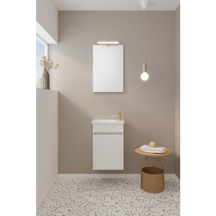 burgbad Liniq Waschtisch mit Unterschrank 45,5 cm