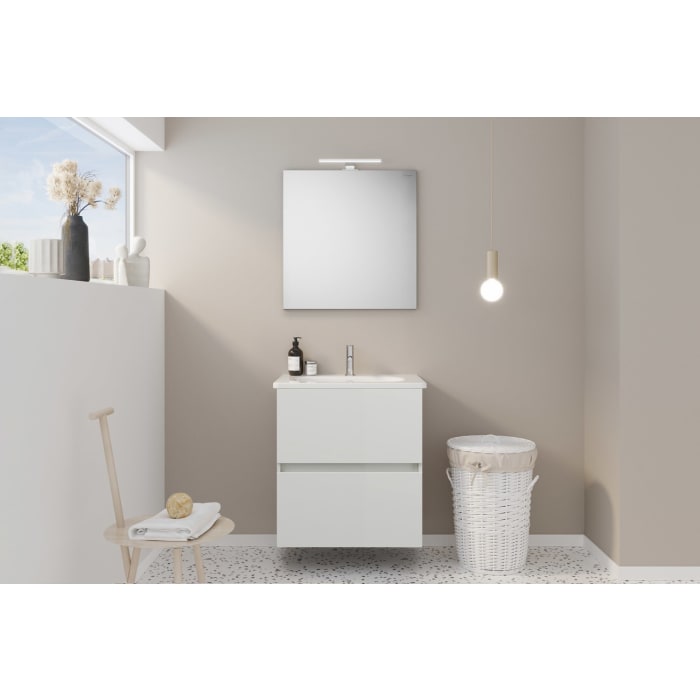 burgbad Liniq Waschtisch mit Unterschrank 60,5 cm