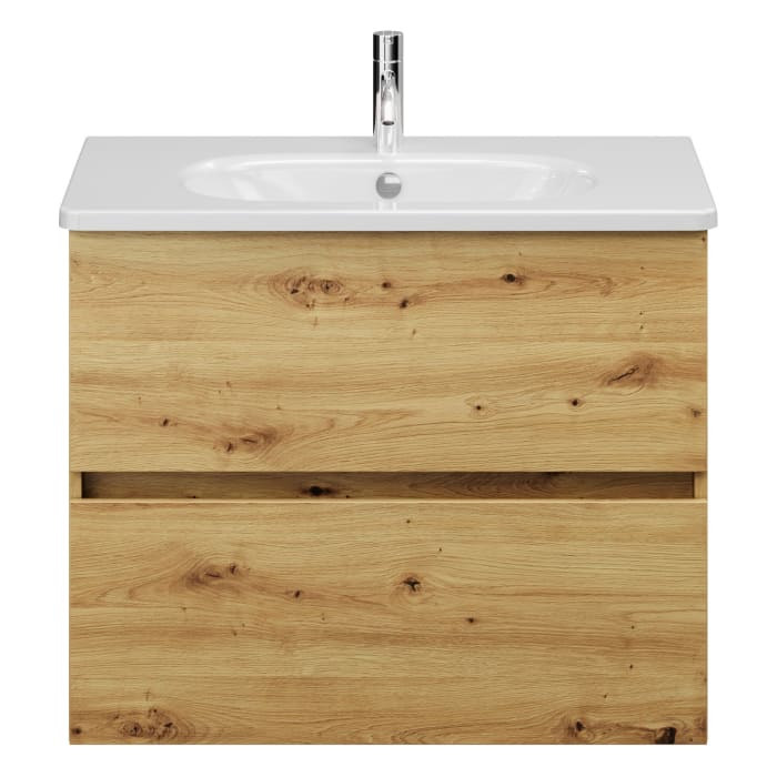 burgbad Liniq Waschtisch mit Unterschrank 80,5 cm