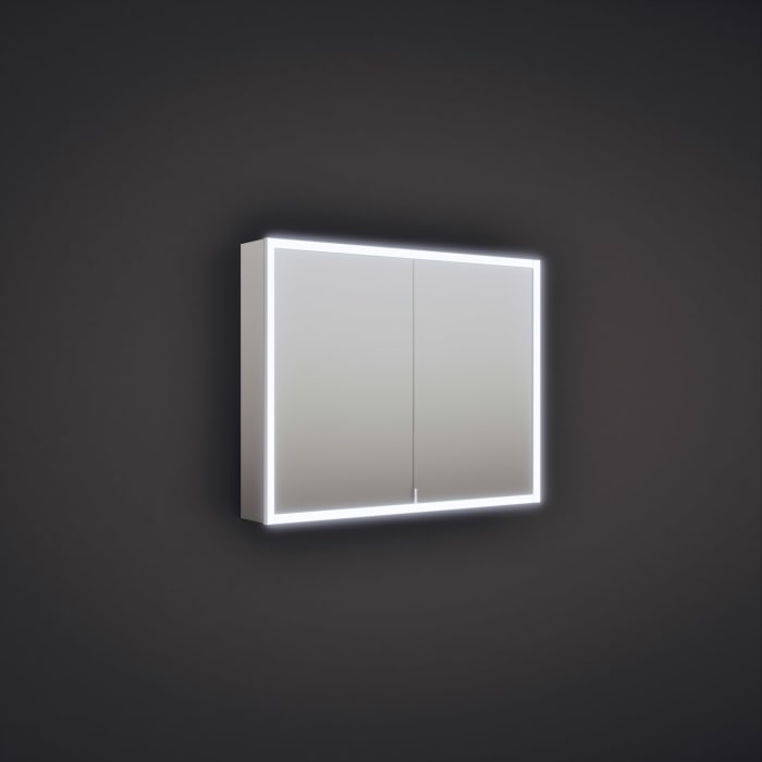 burgbad rl20 Spiegelschrank 102 cm, mit Lichtrahmen