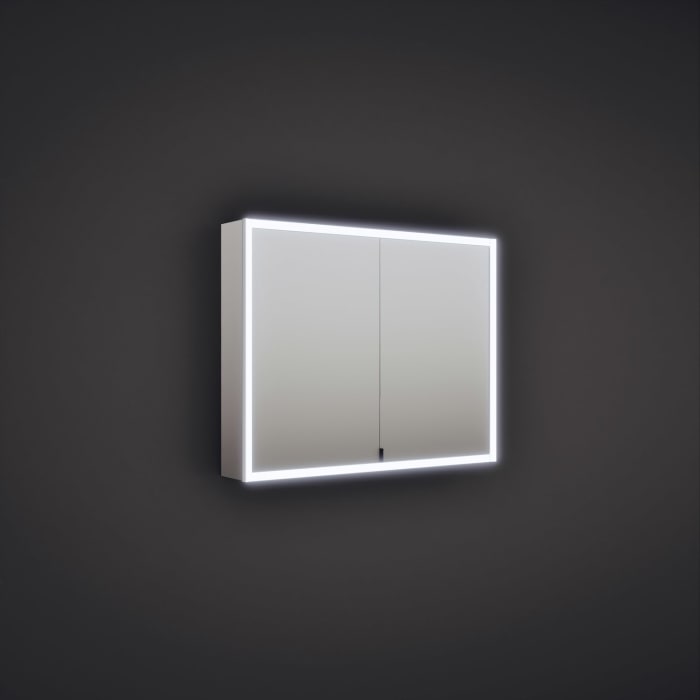 burgbad rl20 Spiegelschrank 102 cm, mit Lichtrahmen