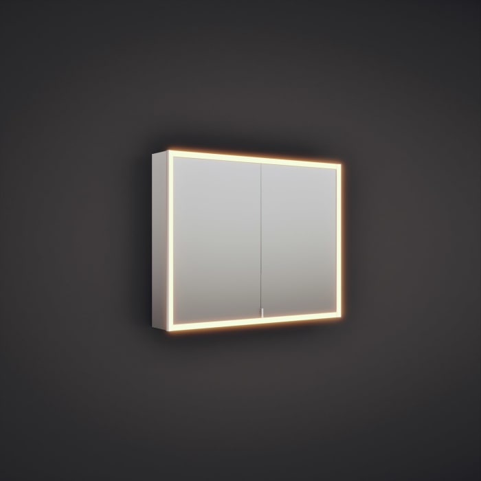 burgbad rl20 Spiegelschrank 102 cm, mit Lichtrahmen