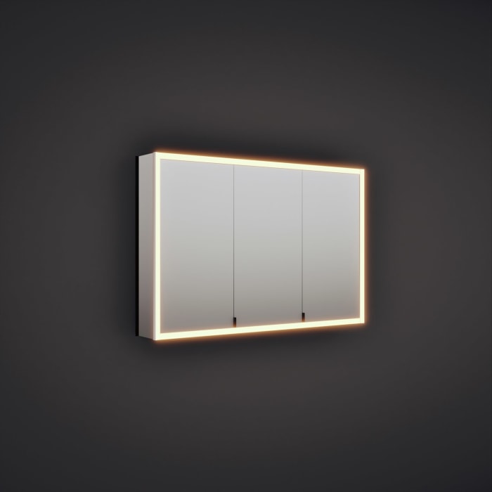 burgbad rl20 Spiegelschrank 121 cm, mit Lichtrahmen