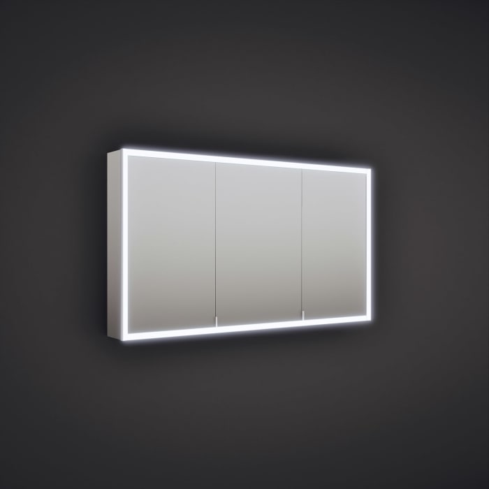 burgbad rl20 Spiegelschrank 142 cm, mit Lichtrahmen