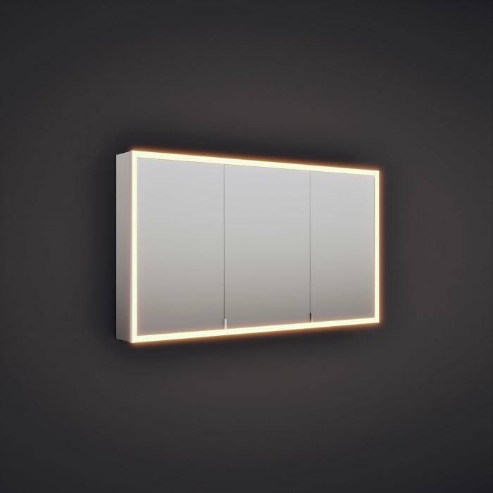 burgbad rl20 Spiegelschrank 142 cm, mit Lichtrahmen